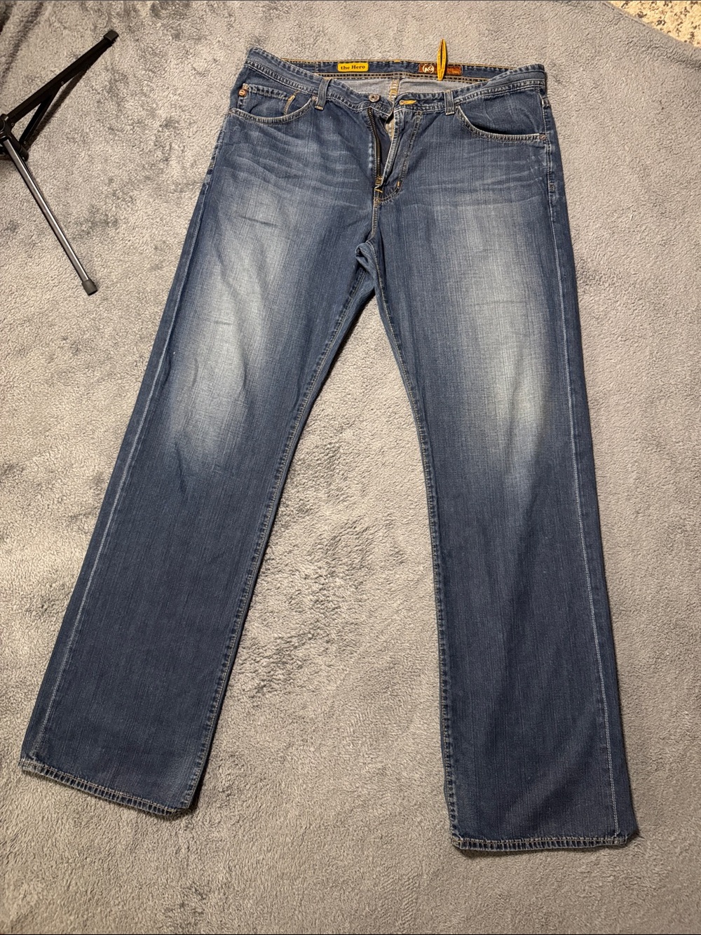 Ag Adriano Goldschmied Men’s Bootcut Blue Jeans